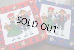 画像1: チロリアンカップル鍋つかみ２個組