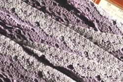 画像2: ドイツ綿レース　紫グラデーション