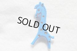 画像1: ヴィンテージ・ブローチ【キリン】再入荷！