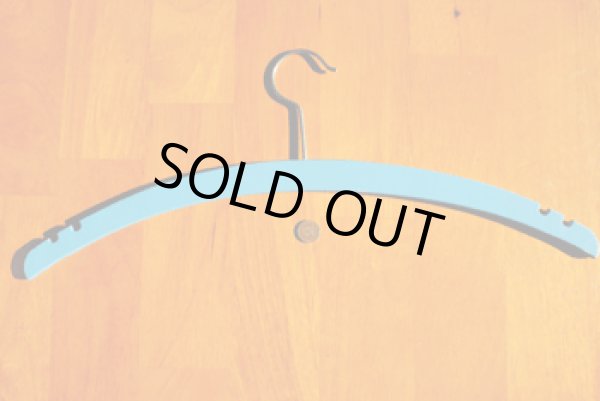 画像2: 木製ハンガー（Ａタイプ：水色）