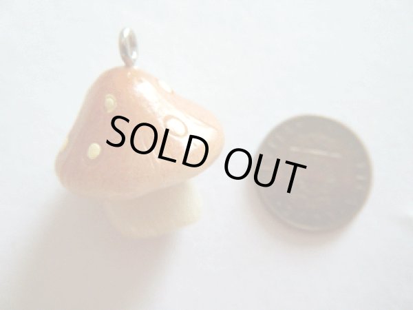 画像3: キノコの立体チャーム【５個セット】