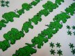 画像1: つながる緑の象一族（わけありはぎれ）