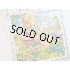 画像: ヴィンテージ絵本「HEIDI」 in den Bergen