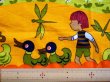 画像3: 70年代のラブリーな子供生地（はぎれ）