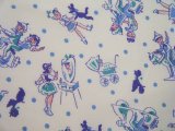 画像: 60-70's★旧東ドイツ時代のモダンなイラスト生地