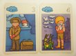 画像3: 【４枚組】旧東ドイツ時代のカード（雲＆金髪の男の子）
