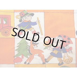 画像: ドイツ70's★子供たちのお遊び♪ファブリック