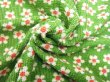 画像4: ドイツ70's★可愛い小花のファブリック（タオル地）はぎれ
