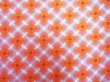 画像3: 【未使用品】70's★ピンク〜パープル系フラワー（はぎれ大）