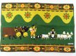 画像3: 70's◆可愛いイラスト・クロス「アルプスの暮らし」