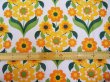 画像2: 【未使用品】ドイツ70'sの「オランダ風」お花生地（はぎれ）