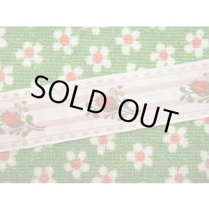 画像: 【90ｃｍ】ヴィンテージ★ロマンチックなピンク系チロル