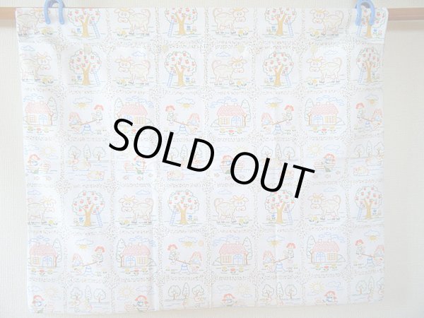 画像5: 70年代ドイツ子供柄ピローケース