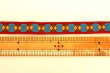 画像2: 【36ｃｍ】キレイな発色の連続模様チロル
