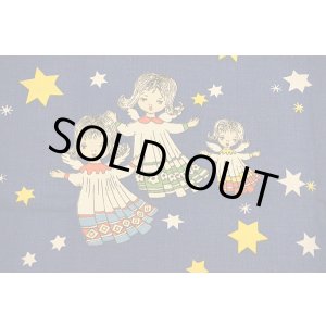 画像: ドイツ70'sグラジエラ風★夜空の天使ピローケース