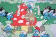 画像1: ドイツヴィンテージ★スマーフの森のピローケース