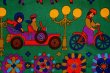 画像2: 【未使用70's】超個性的！変なイラストのファブリック（再）