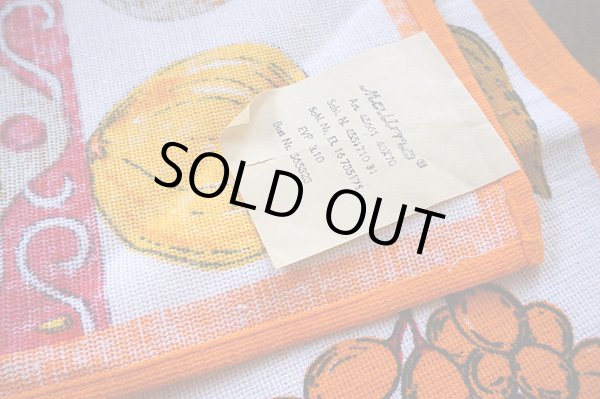 画像3: 【未使用・訳あり】malimoキッチン柄ディッシュクロス