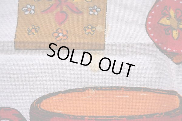 画像4: 【未使用・訳あり】malimoキッチン柄ディッシュクロス