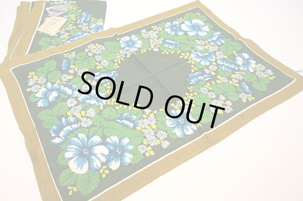 画像2: 【未使用／３枚組】ヨーロピアンテイストなお花柄