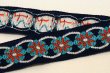 画像3: 【142ｃｍ】70's★カワイイお花の連続模様チロル
