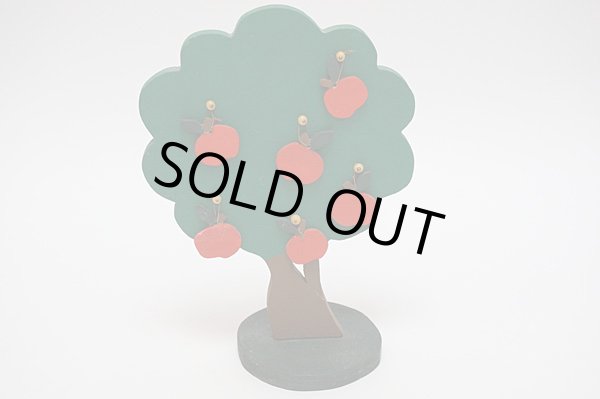 画像2: ドイツ70's◆木製リンゴがいっぱい実る木