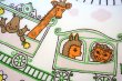 画像3: アニマル★ワンダーランド（ピンク）はぎれ