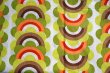 画像1: 【未使用品】70's◎ヒッピー風の花丸ピローケースその２