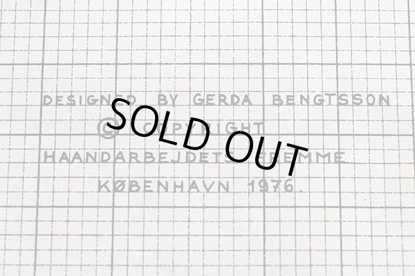 画像3: 1976年◆フレメ刺繍の図案（ゲルダ・ベングトソン）