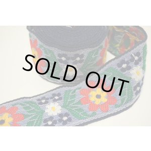 画像: 【85ｃｍ】ドイツ70's★ヒッピーテイストな花模様チロル