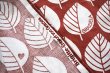 画像3: 【グラジエラ】茶色の葉っぱ×ハート生地
