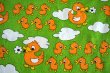 画像1: ドイツ70's★あっちこっち鳥さんファブリック