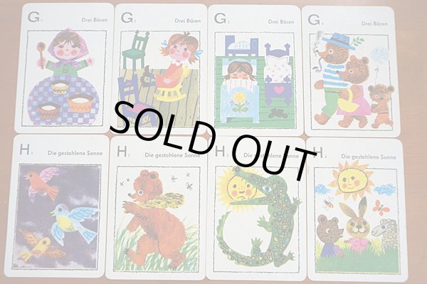 画像5: 1971年◆可愛いメルヘン・カード32枚セット（再）