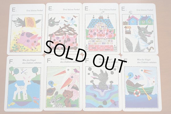 画像4: 1971年◆可愛いメルヘン・カード32枚セット（再）