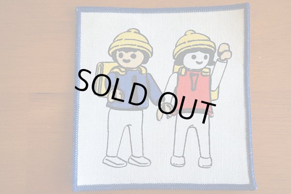 画像2: 【３枚組】70's★プレイモービルのアップリケ