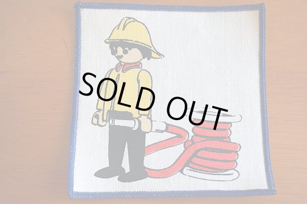 画像3: 【３枚組】70's★プレイモービルのアップリケ