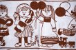 画像1: 【Graziela】美品★可愛い子供柄ピローケース