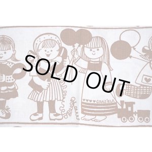 画像: 【Graziela】美品★可愛い子供柄ピローケース