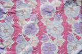 画像: 70's◆ドイツの大きな花柄ファブリック（ピンク系）