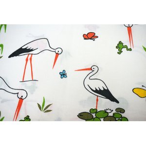 画像: 旧東ドイツ時代◆鳥のいる池（ピローケース）