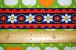 画像2: 【112ｃｍ】70's◆ザルツブルクの花柄チロリアンテープ