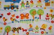 画像1: ドイツ70年代★農場の楽しい日常ファブリック