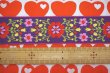 画像2: 【80ｃｍ】ドイツ70's★乙女カラーの花柄チロリアンテープ