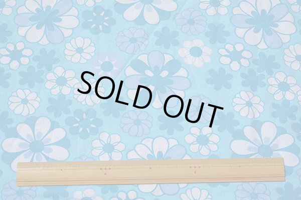 画像2: 爽やか水色★色んな花のピローケース