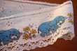 画像4: 【76cm】ドイツ★並んだゾウと花のラブリー・レース♪