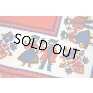 画像: 【未使用品】チロリアンカップルのランチョンマット