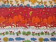 画像3: ドイツ70's★ウサギとヒヨコの大行進★はぎれ大