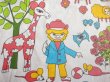 画像1: ビンテージ★可愛い動物たちとザントマンのピローケース