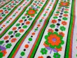画像3: 70's★大小カラフルなお花とドットのファブリック