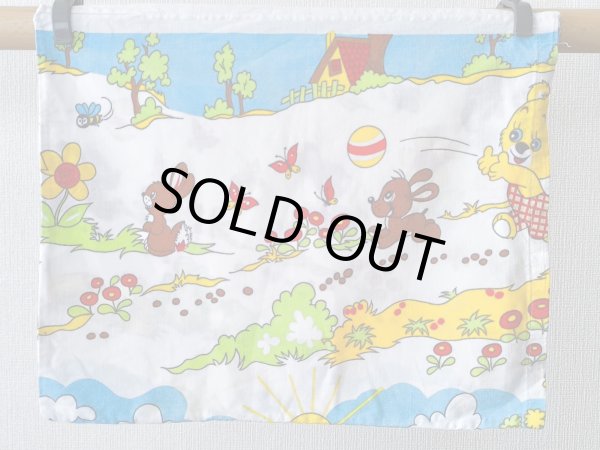 画像5: 東欧ビンテージ★晴れの日アニマル★ピローケース